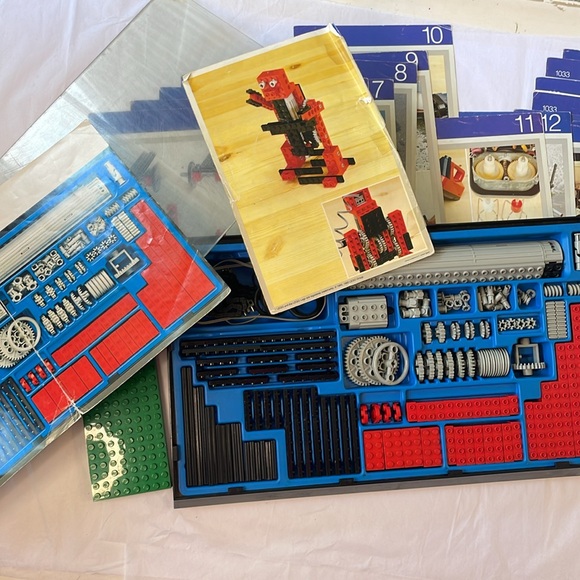 Vintage 1990 LEGO dacta Technic 1033 Building Set Storage Tray - Picture 7 of 8
